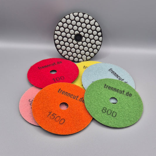 TrennCut Diamant-Trockenschleifpad-Set